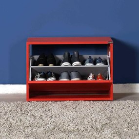 Pantofar Bancuta hol Adore Ottoman capacitate 6 perechi incaltaminte, 60 x 42 x 30 cm