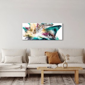 Tablou - Acuarelă mare (120x50 cm)