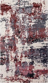 Covor Modern Living, Dormitor Dreptunghiular Milano 0566B Roz (Alege dimensiunea: 100 x 200)