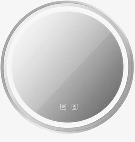 Oglinda LED 50cm MMJ crom periat