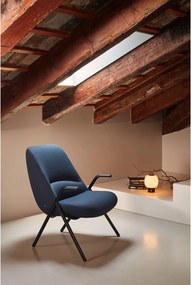 Fotoliu Teulat Dins, înălțime 90 cm, albastru închis