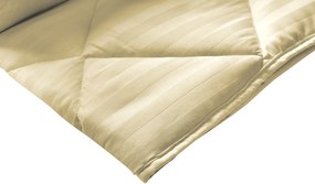 Pilota Alcam Damasc Ivoire 180x200 cm, umplutura cu bambus, 300 g/mp