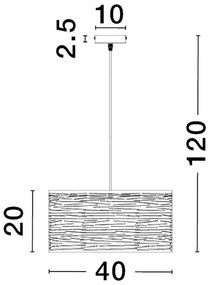 Lustra/Pendul design decorativ modern ZANE