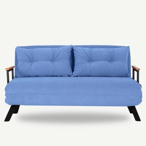 Canapea futon Sandy (albastru). 1062314