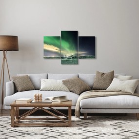 Tablou cu Aurora Borealis (90x60 cm)