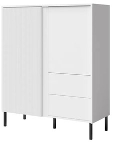 Comodă Munkki 1 (alb + negru). 1087324