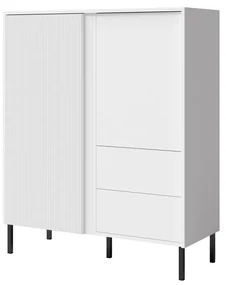 Comodă Munkki 1 (alb + negru). 1087324