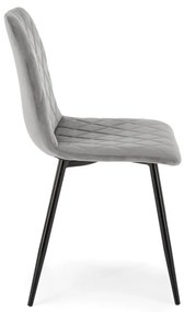 Scaun K525 velvet gri