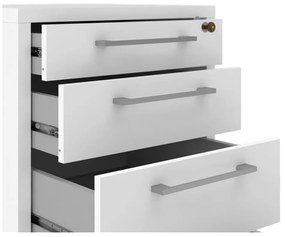 Dulap alb cu încuietoare 48x68 cm Prima – Tvilum