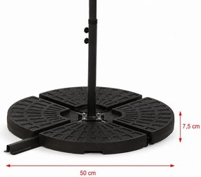Greutate în patru piese pentru suport de umbrelă AVENBERG LOCK