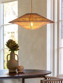 Pendul design natural Lumbini 60x20cm l. grey, L