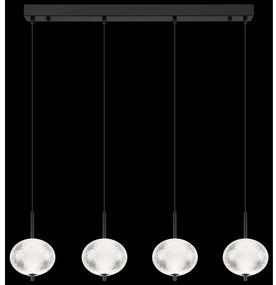 Lustră LED pe cablu Globo 16042-4H AIDA 4xLED/5,75W/230V 3000K/4500K/6500K