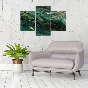 Tablou - Marmură verde (90x60 cm)