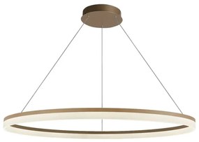 Lustra LED XXL circulara casa scarii Ara 150cm, Gold