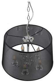 Reality - Candelabru LED pe lanț CIMA 5xE14/40W/230V, negru