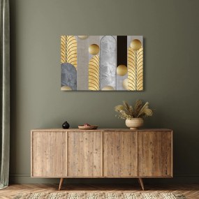 Tablou - Decorațiuni de aur (90x60 cm)