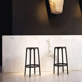 Set de 4 Scaune inalte / Tabureti de bar exterior / interior design modern premium BROOKLYN COUNTER STOOL H-66cm 65028 Vondom
