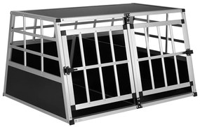 Deuba Alu - lada pentru caini XL - 89 x 70 x 51 cm