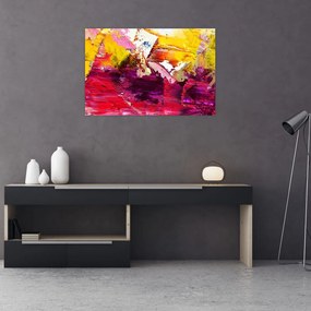 Tablou cu abstracție - pictura (90x60 cm)