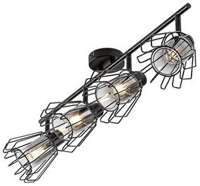 Plafoniera stil industrial Emerencia 4L