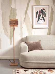 Lampadar eco din bambus Bhutan S nat/25x20 bl/nat