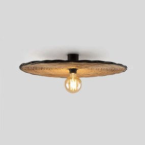 Aplica de perete/tavan design natural din ratan COSTAS 60cm