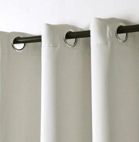 Perdea alb-crem OXFORD 140x250 cm Agatat: Inele metalice