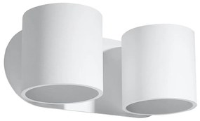 Sollux SL.0659 - Aplica de perete ORBIS 2xG9/40W/230V albă