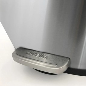 Spirella Coș de gunoi cu pedală Akira 5 l, oțelinoxidabil periat