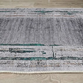 Covor, Woopamuk020, 80x300 cm, Bumbac;Poliester, Gri