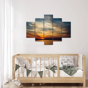 Tablou cu apus de soare (150x105 cm)