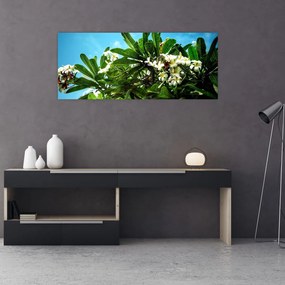 Tablou - Plumeria (120x50 cm), în 40 de alte dimensiuni noi