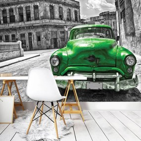 Fototapet - Mașina Vintage Cubaneză (152,5x104 cm)