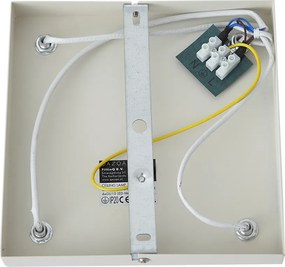 Spot modern de plafon bej cu 4 lumini reglabile - Jeana