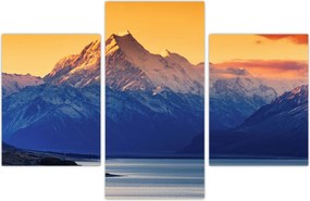 Tablou - Lacul Pukaki (90x60 cm)