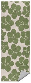 Covor tip traversă verde lavabil 80x200 cm Green Meadow – Mila Home