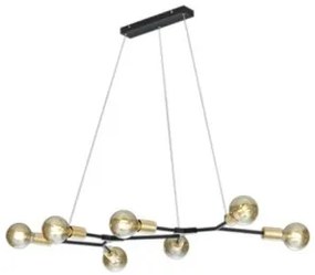 Suspensie vintage 7 becuri E27 CROSS 306700732 TRIO