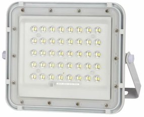 Proiector LED solar de exterior LED/10W/3,2V IP65 6400K alb + telecomandă