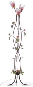 Lampadar ROSALIA 3xE14/40W/230V roz