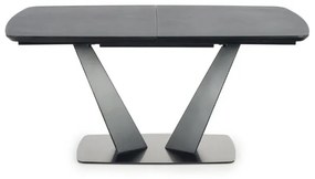 Masa de bucaterie Fangor, gri/negru