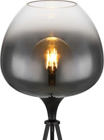 Globo 15548S1 - Lampă de podea MAXY 1xE27/60W/230V neagră