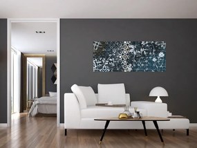 Tablou - Decorațiuni flori (120x50 cm)