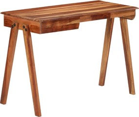 vidaXL Birou de scris cu sertar, 110x50x77 cm, lemn masiv de acacia