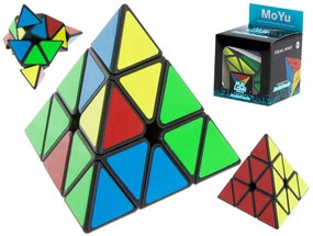 PYRAMINX puzzle puzzle cub joc negru MoYu negru
