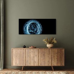 Tablou cu picături de gheață (120x50 cm)