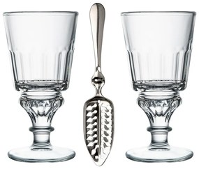 Set pahare si linguri inox 300 ml Absint – La Rochére