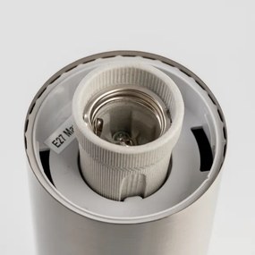 BRILAGI - Lampă LED de exterior cu priză ELIA 1xE27/7W/230V 4000K IP44 50 cm crom