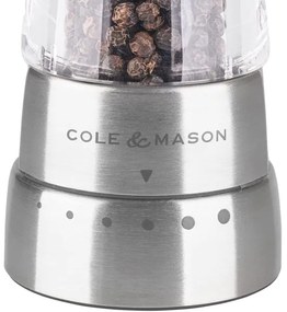 Cole&Mason - Râșniță piper DERWENT 19 cm crom lucios