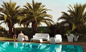 Fotoliu de exterior / interior design modern premium PEZZETTINA LOUNGE CHAIR 56010 Vondom