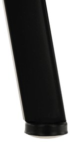 Scaun de bar, negru/ stejar, DINEA